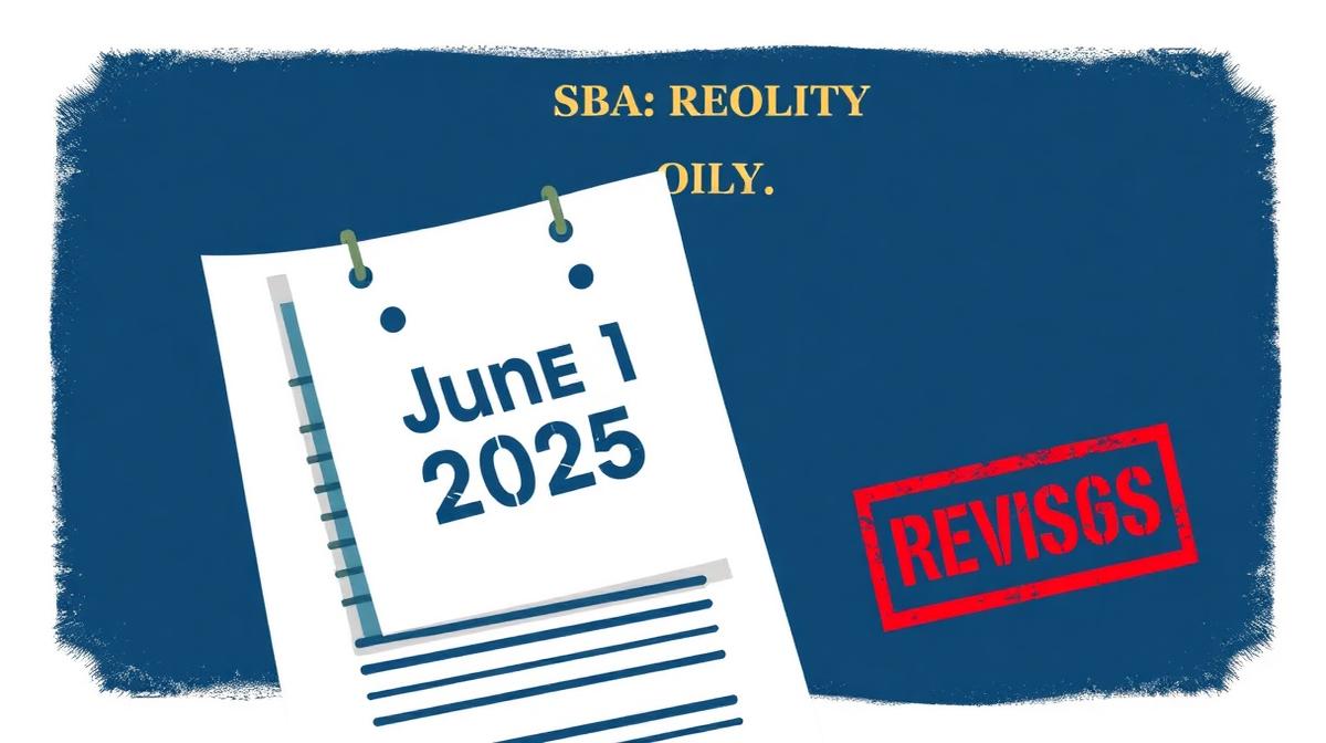 SBA Policy Changes Effective June 1st 2025: What Borrowers Need to Know